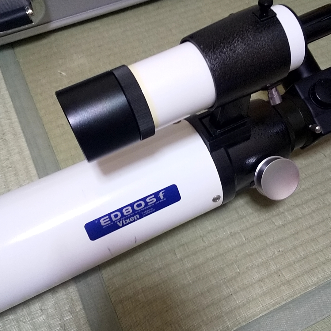  Vixen ED80sf PORTA 天体望遠鏡 セット 国際光器レンズ（PHOTON ED 8mm , 5mm等）、ケース等付属品色々の画像5