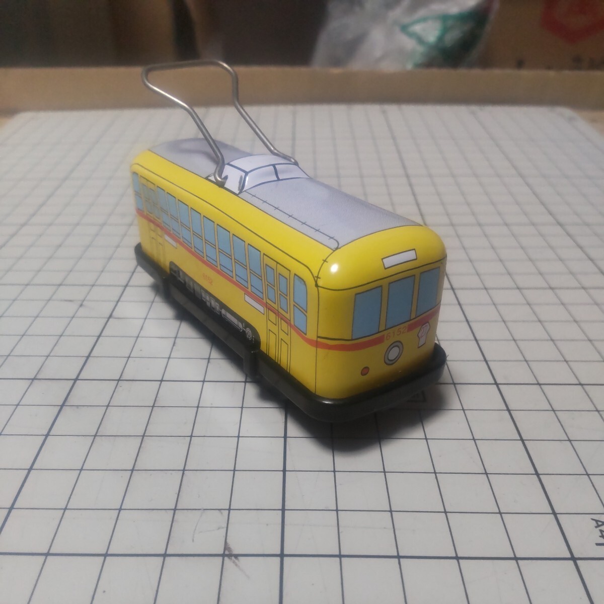 昭和レトロ ブリキ おもちゃ 電車 アンティーク 玩具 鉄道コレクションの画像2