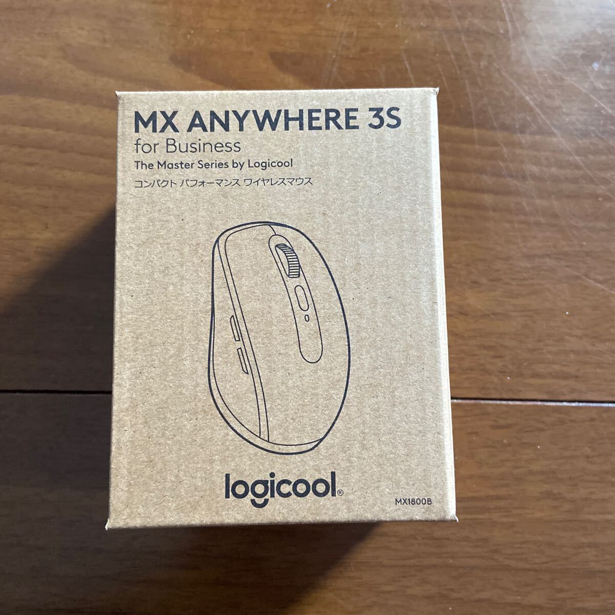 Logicool ポータブルワイヤレスマウス MX ANYWHERE 3S [ビジネス用] 《グラファイト》 (MX1800BGR)の画像1