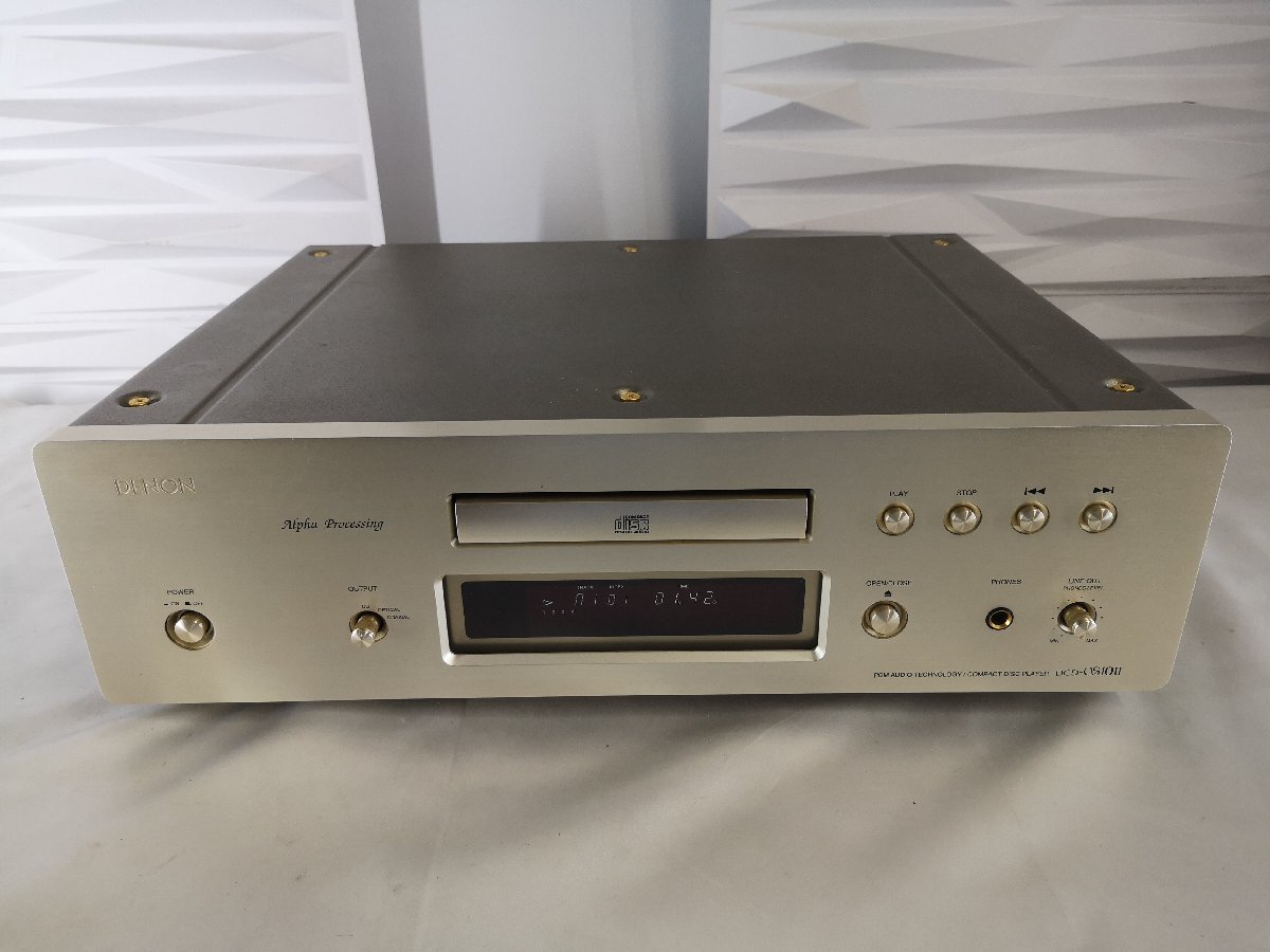 *3. month guarantee * service completed *DENON DCD-S10Ⅱ/s10-2 CD deck /CD player * Denon * service completed * under taking welcome m0d5619