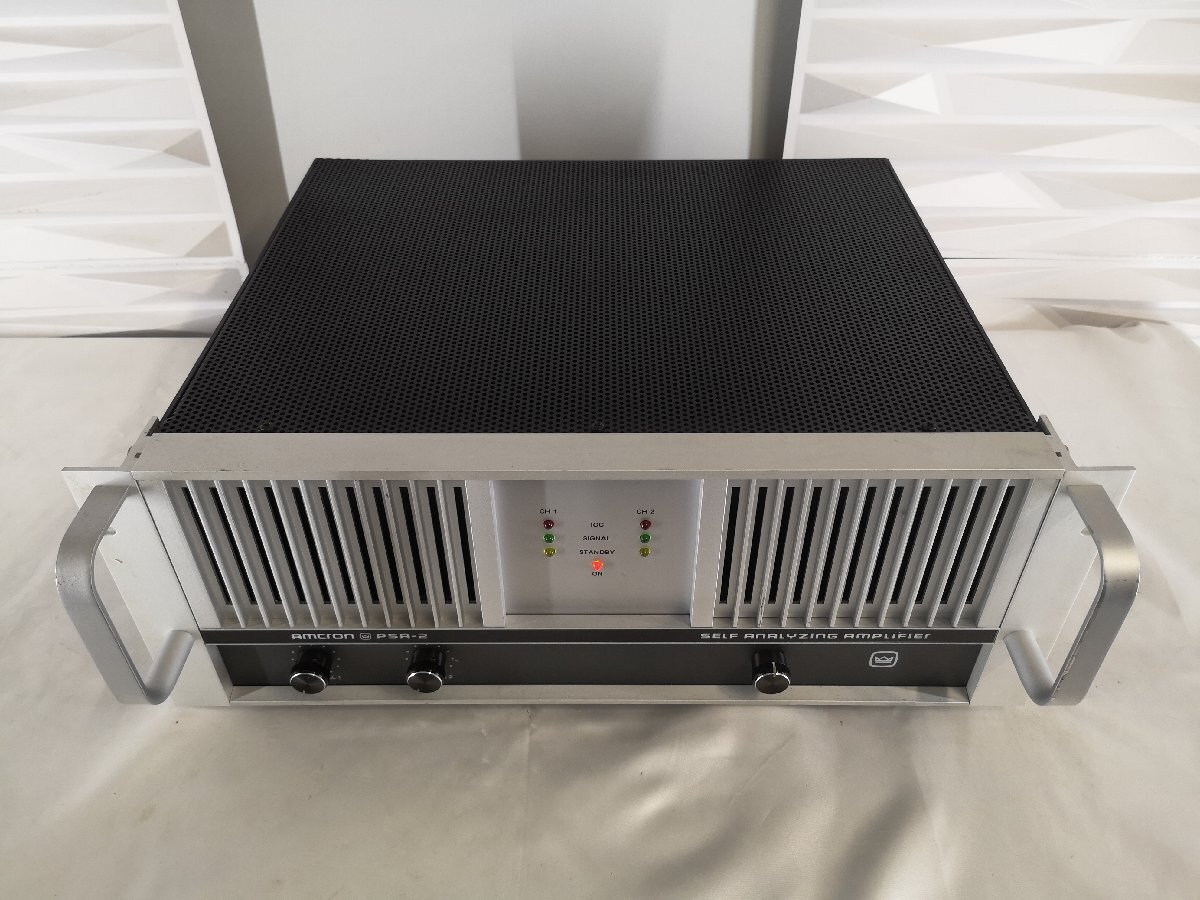 * postage half-price!!!* regular price 90 ten thousand jpy *AMCRON PSA-2x stereo power amplifier *amk long * Crown *CROWN service completed * under taking welcome m0a5573