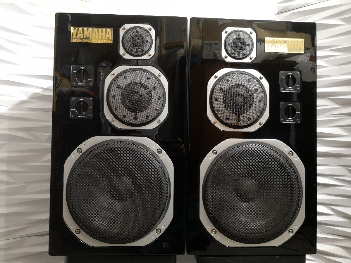 ◆極上美品◆YAMAHA NS-1000 MONITOR/NS1000M 鏡面ピアノ塗装・スピーカー・ペア・ヤマハ◆整備済◆下取歓迎 m0s5489_画像5