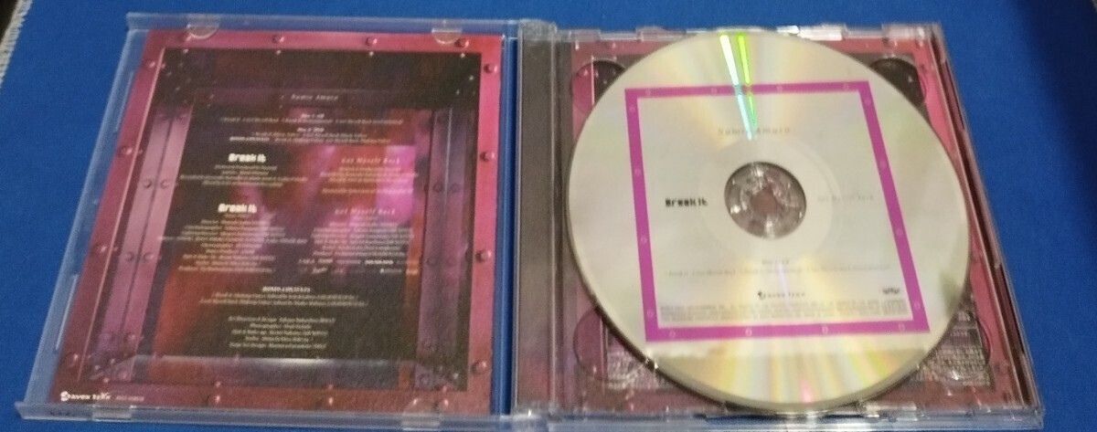 安室奈美恵 Break It/Get Myself BackジャケットA CD/DVD初回限定盤の画像2