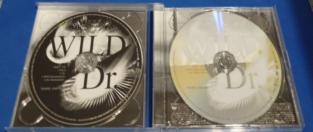 安室奈美恵 WILD CD4曲 DVD2曲 初回限定盤の画像2