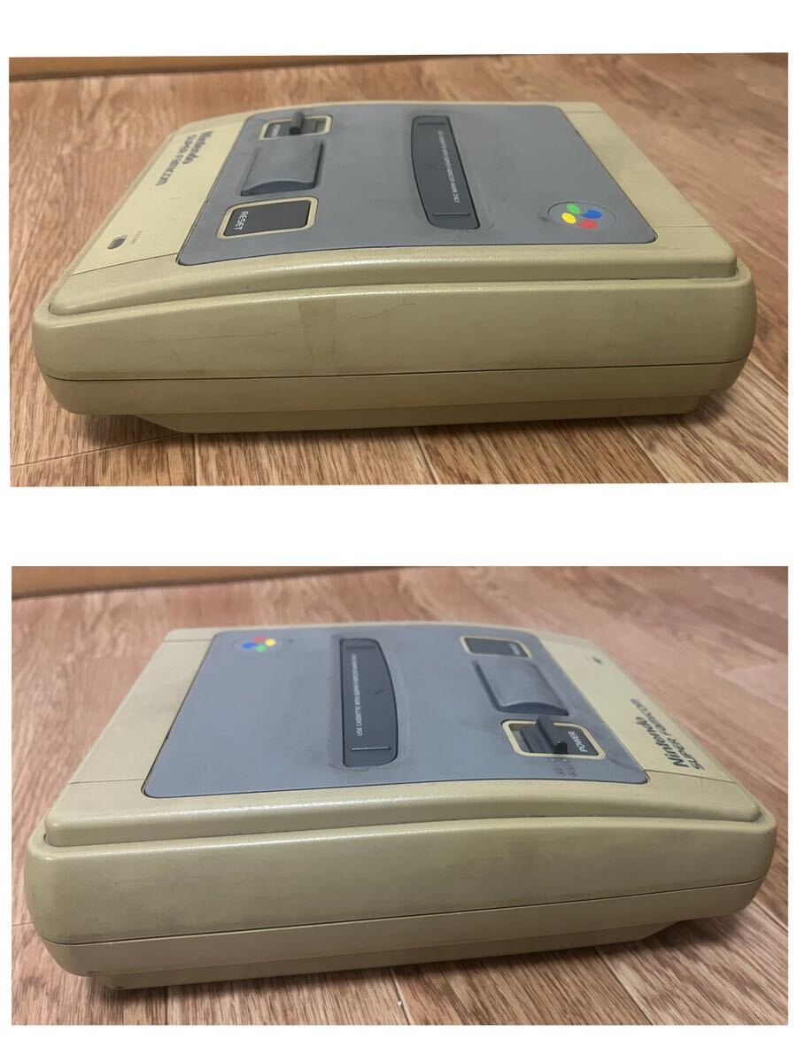 【昭和レトロ】任天堂 Nintendo スーパーファミコン SHVC-001 ソフト付き 通電確認済み ジャック_画像3