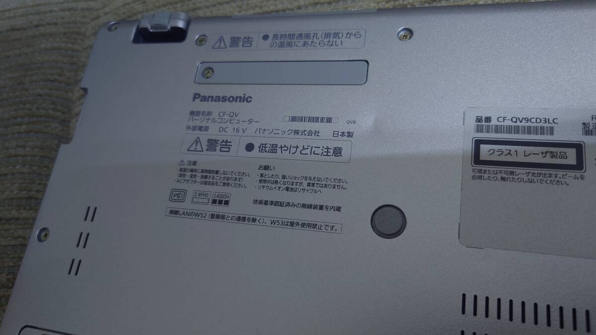 ( утиль )Panasonic CF-QV9CD3LC несколько неисправность шт место внешний вид без проблем 