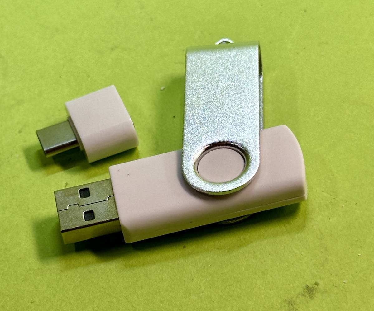 2 in 1 USBメモリ 規格USB2.0 64GB【送料無料】010の画像2