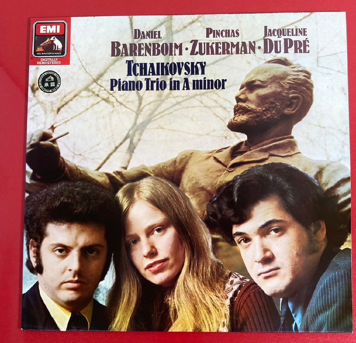 【レコードコレクター放出品】 LP バレンボイム ズーカーマン デュ・プレ チャイコフスキー ピアノ三重奏曲の画像1