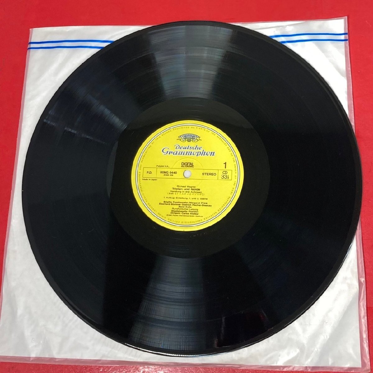 【レコードコレクター放出品】 LP クライバー ワーグナー トリスタンとイゾルデ 5枚組 国内盤の画像4