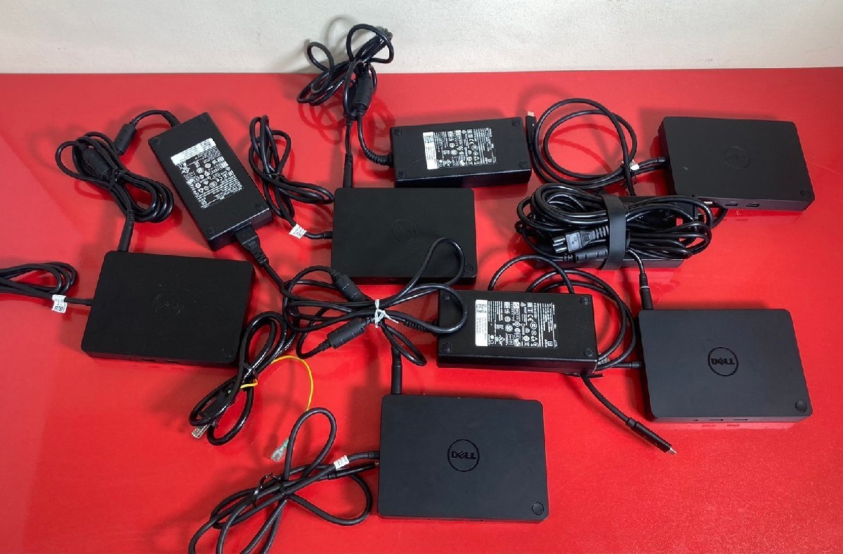 1 jpy ~ Dell Business Dock WD15dok+ 180W AC adapter 5 set approximately 5kg set sale present condition goods ( operation not yet verification )