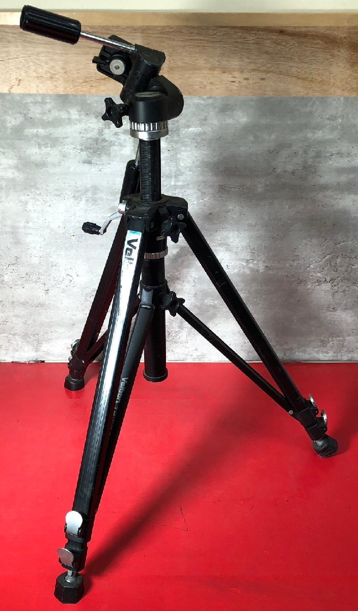 【歴史ある写真館からの掘り出し物】 三脚 カメラ アクセサリー Velbon TRIPOD SLIK MASTER 計3点 まとめ売りの画像2