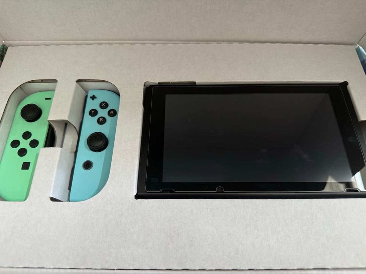 Nintendo Switch あつまれ どうぶつの森セット 中古美品 あつ森ソフト無し ソフト以外欠品無し