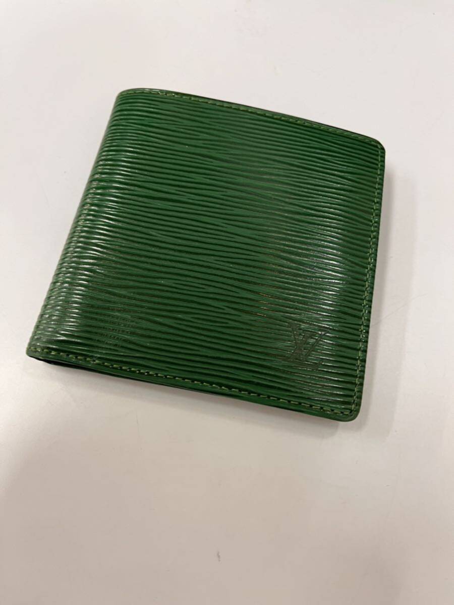 Louis Vuitton ルイヴィトン 二つ折り財布 エピ の画像1