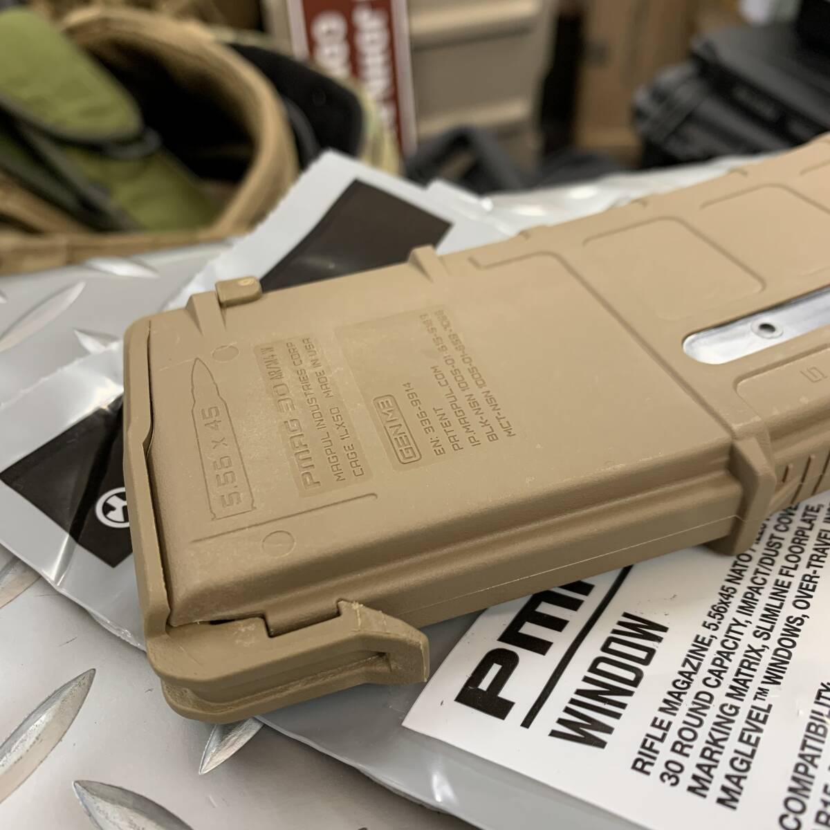 米軍実物 MAGPUL M4/PMAG30 GEN-M3 MCT ポリマーマガジン Pマグ emag hk sig glock kac fn lancerの画像7