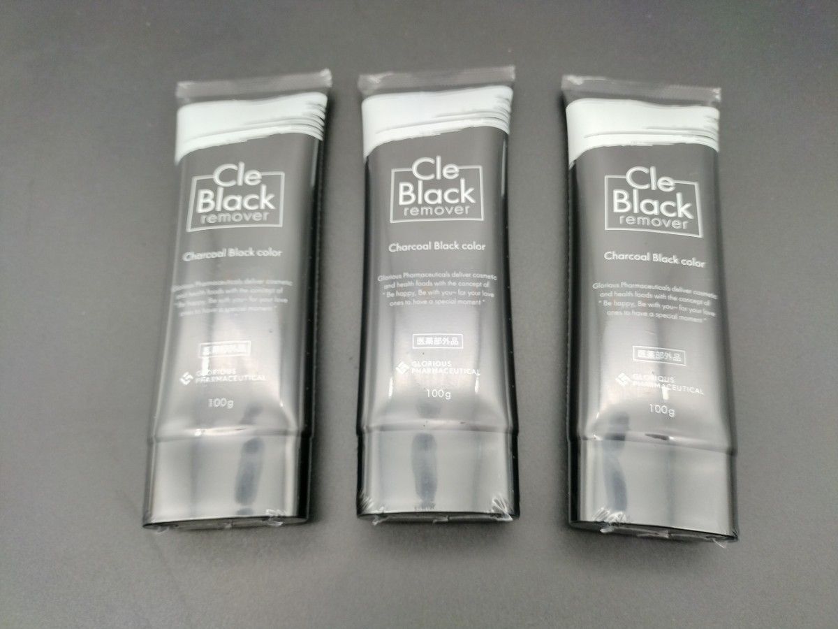 除毛クリーム Cle Black remover クレブラックリムーバー 100g×3本