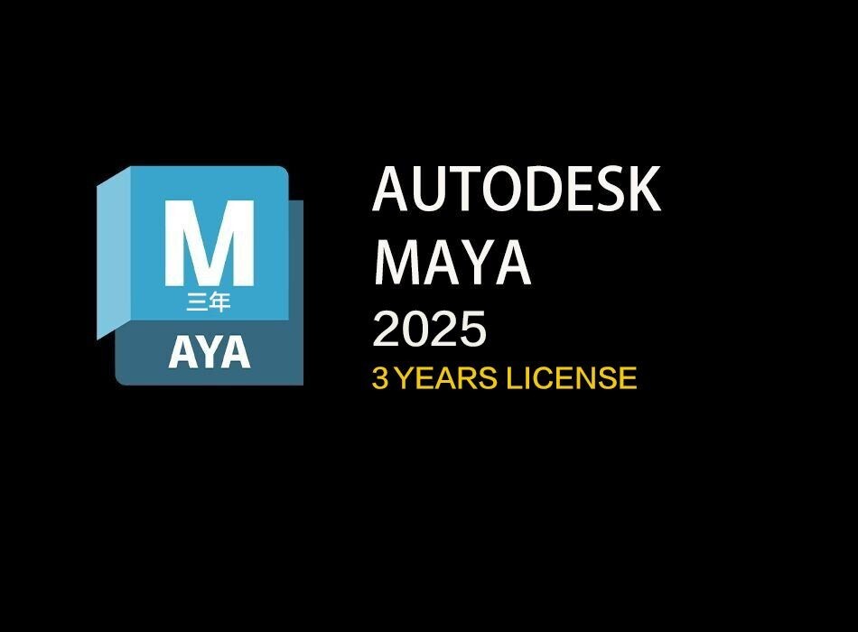 Autodesk Maya 2022～2025 Win64bit ＆ Mac ＆　Linux 3台利用可 3年サブスクリプシ 正規版_画像1
