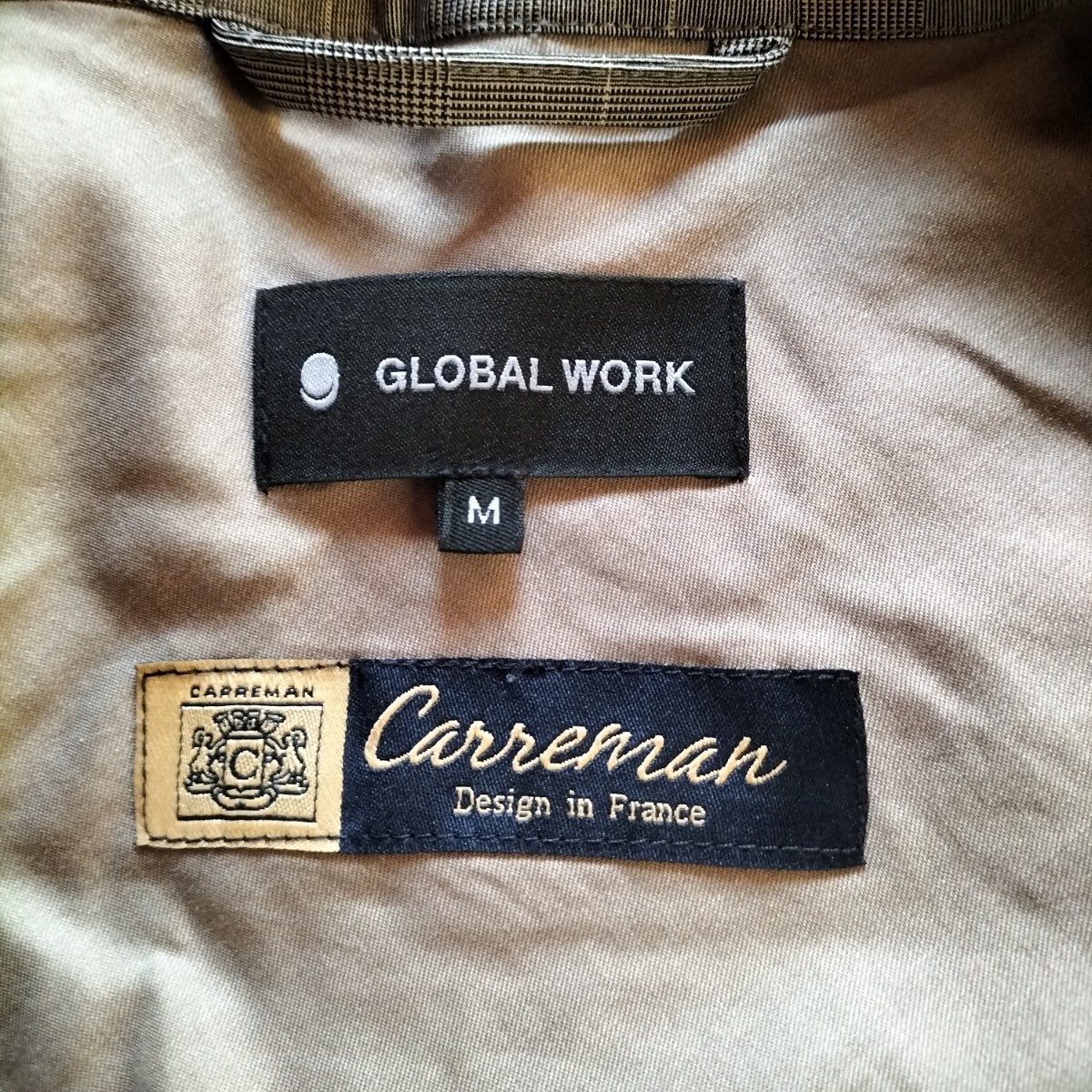 GLOBAL WORK スイングトップ Ｍサイズ CARREMAN グローバルワーク キャリーマン ブルゾン ジャケット 583_画像6