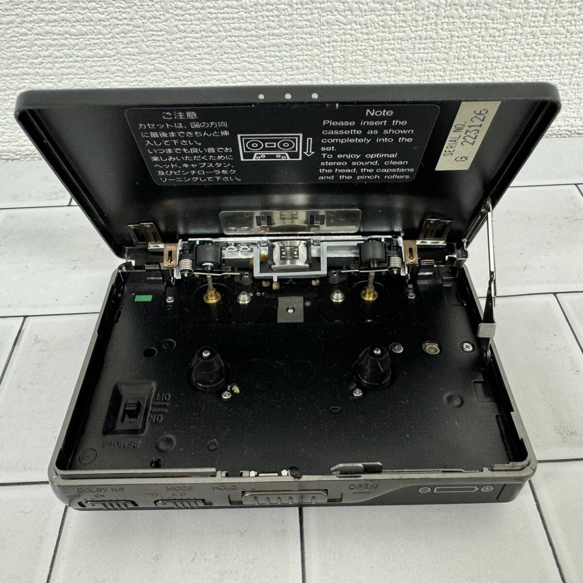 D012-M15-5897 SONY ソニー WALKMAN ウォークマン WM-600 オーディオ機器の画像8