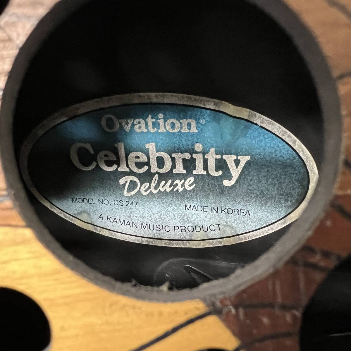 B024-M24-108 Ovation Celebrity オベーション セレブリティ CS247 エレクトリックアコースティックギター_画像5