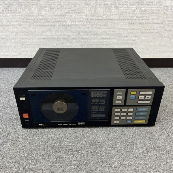 C050-M15-6328 NEC エヌイーシー CD-803 コンパクトディスクプレーヤー CDデッキ オーディオ機器 通電確認済み ①の画像1