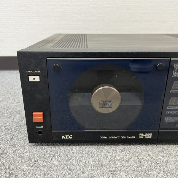 C050-M15-6328 NEC エヌイーシー CD-803 コンパクトディスクプレーヤー CDデッキ オーディオ機器 通電確認済み ①の画像2