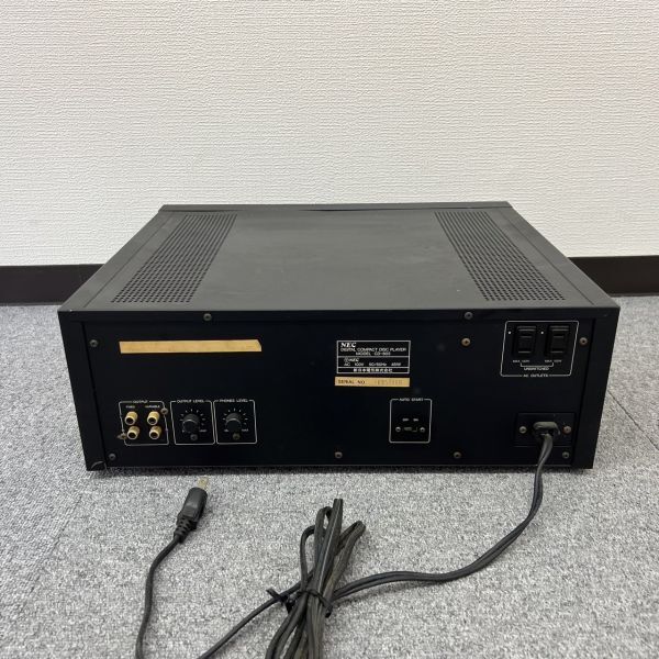 C050-M15-6328 NEC エヌイーシー CD-803 コンパクトディスクプレーヤー CDデッキ オーディオ機器 通電確認済み ①の画像6