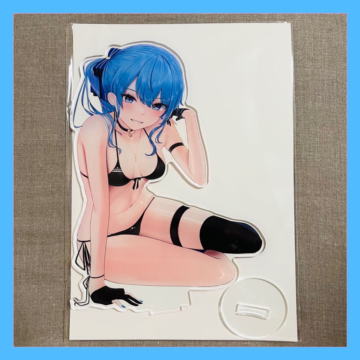α1 ホロライブ ビキニ&脱げ&浜辺 星街すいせい スリーブ&プレイマット α1 ホロライブ ビキニ&脱げ&浜辺 星街すいせい スリーブ&プレイ