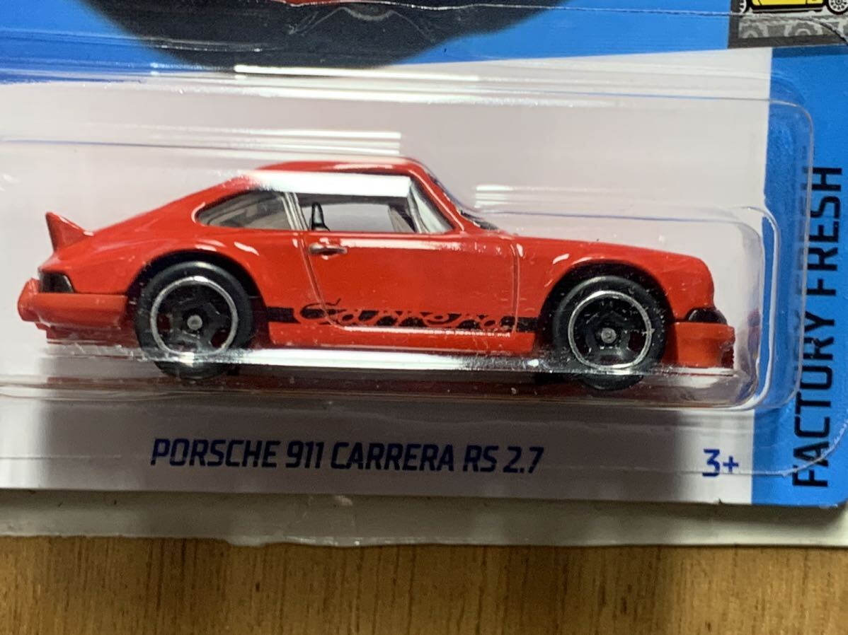 ホットウィール ベーシック2024 Gアソート ポルシェ911カレラ RS2、7 hot wheels porsche911 carrera rs2,7の画像2