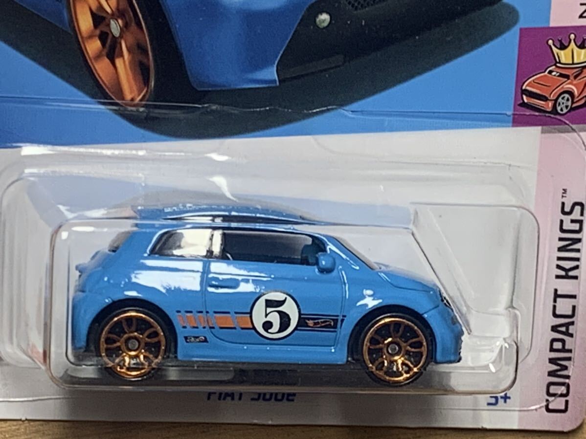 ホットウィール ベーシック2024 Gアソート　フィアット500e hotwheels fiat 500e_画像2