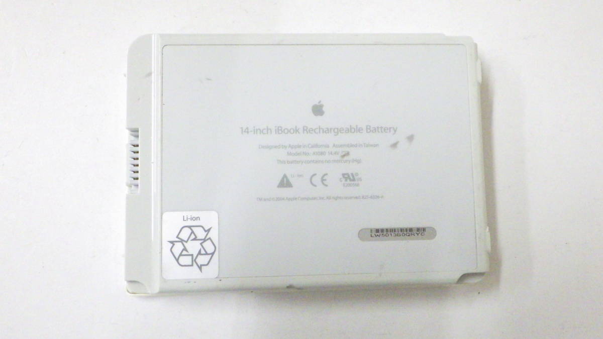  new arrival Apple ibook 14 -inch G3 G4 original battery A1080 14.4V not yet test junk 