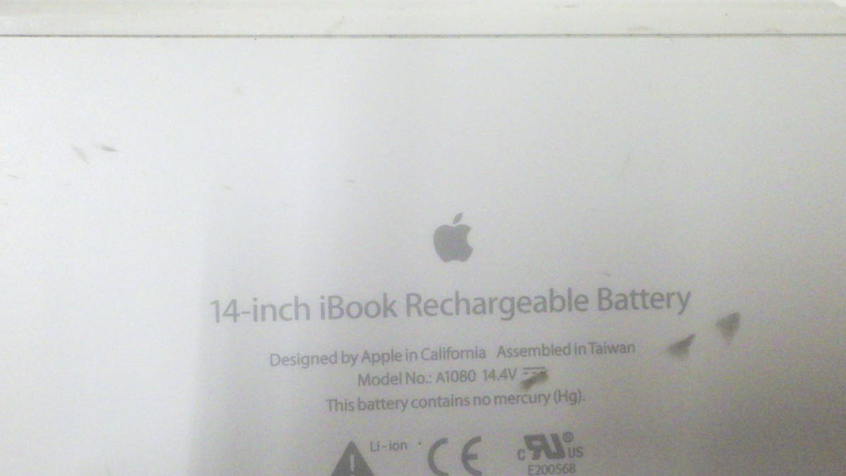  new arrival Apple ibook 14 -inch G3 G4 original battery A1080 14.4V not yet test junk 