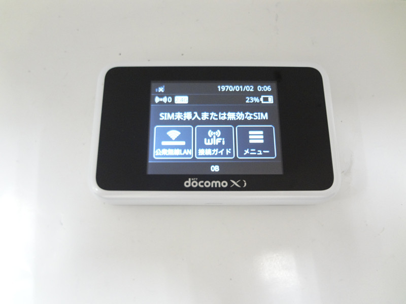 複数在庫　docomo Wi-Fi STATION HW-02G　利用制限〇　ACアダプタ HW04付き　中古美品　_画像2