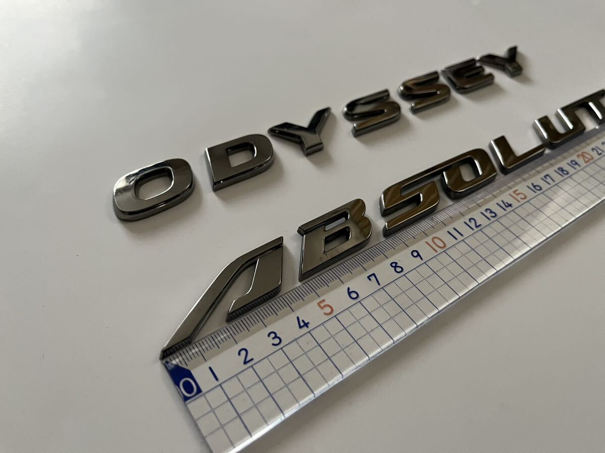  редкий! RC1 Odyssey absolute затонированный металлизированный эмблема б/у прекрасный товар! RB1. использование не по назначению 