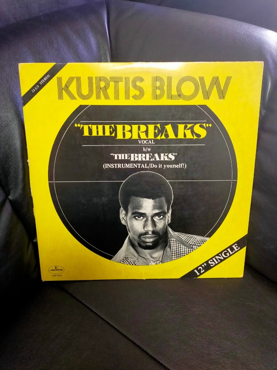 KURTIS BLOW - THE BREAKS【12inch】1980' Us Original/MASTERED刻印/MERCURY/Rare_画像1