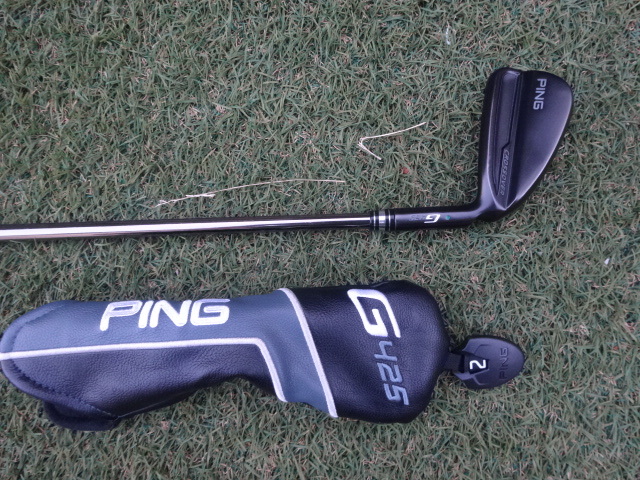 PING G425 CROSSOVER 2UT シャフトＸ ヘッドカバー付き 中古美品 グリップ未使用並みきれいの画像1