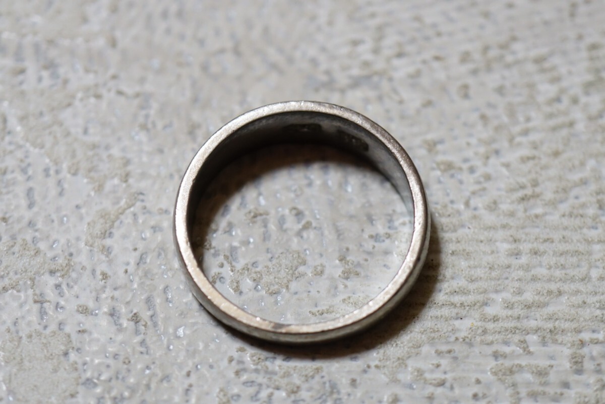 422 純銀刻印 シルバー リング 指輪 ヴィンテージ アクセサリー SILVER 1000刻印 アンティーク シルバージュエリー 装飾品の画像3