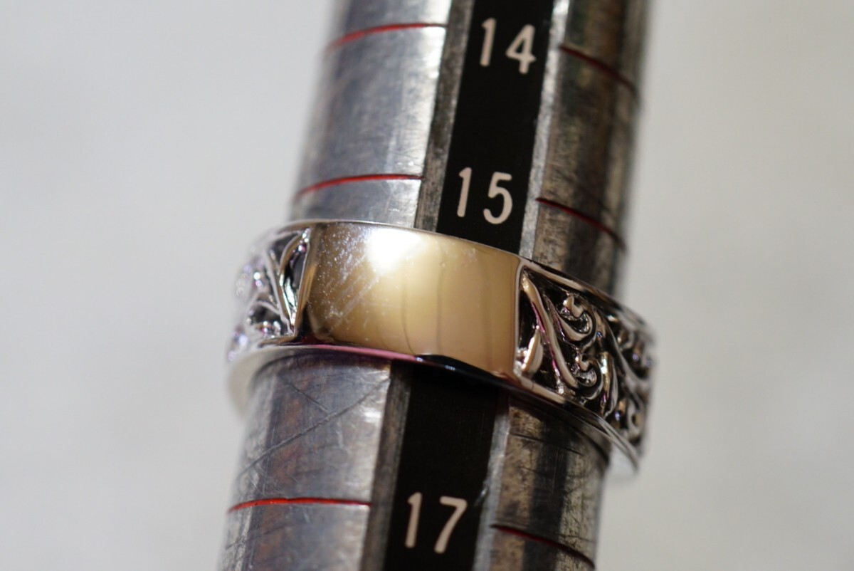 1155 天然アメジスト リング 指輪 アクセサリー SILVER 925刻印 天然石 色石 宝石 カラーストーン 装飾品の画像3