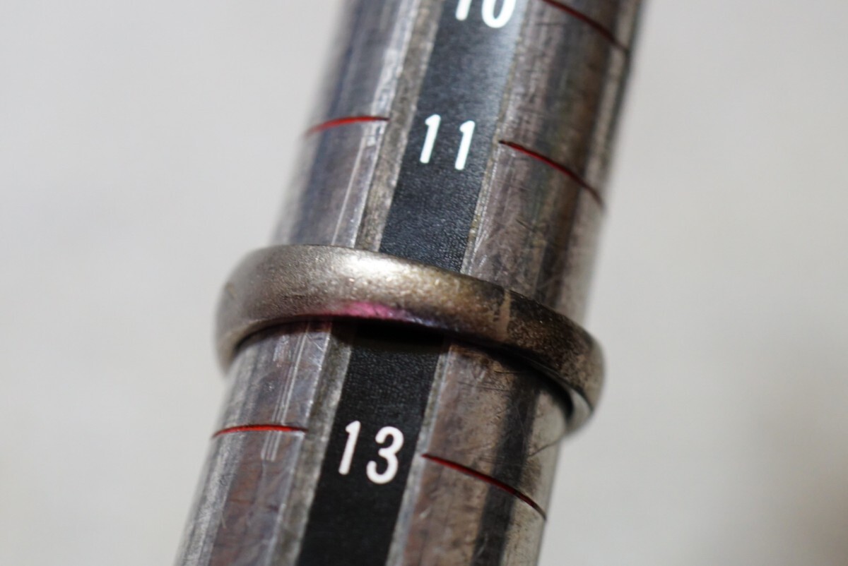 1253 純銀刻印 シルバー リング 指輪 ヴィンテージ アクセサリー SILVER 1000刻印 アンティーク シルバージュエリー 装飾品_画像3