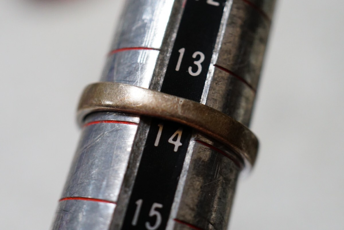 1384 海外製 シルバー リング 指輪 ヴィンテージ アクセサリー SILVER 925刻印 アンティーク シルバージュエリー 装飾品の画像3
