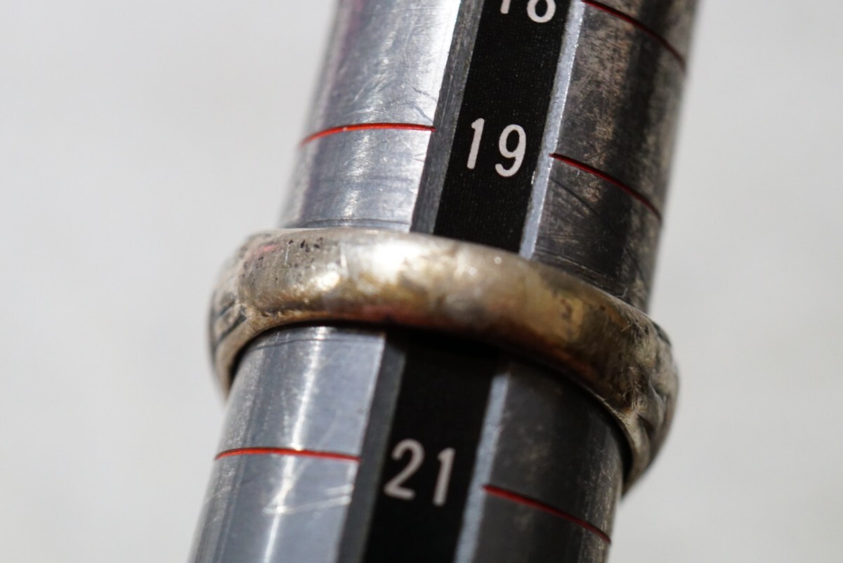 1669 訳あり 海外製 シルバー カレッジ リング 指輪 ヴィンテージ アクセサリー STERLING刻印 アンティーク シルバージュエリー 装飾品の画像5