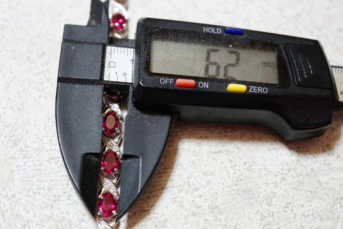 1571 рубин браслет Vintage аксессуары SILVER печать цветной камень драгоценнный камень цвет камень ko Random декортивный элемент 