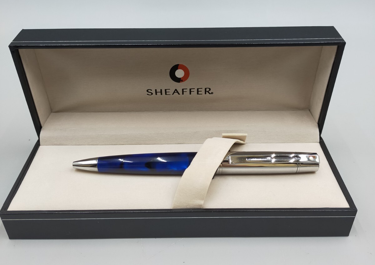 □SHEAFFER ボールペン ブルー_画像1