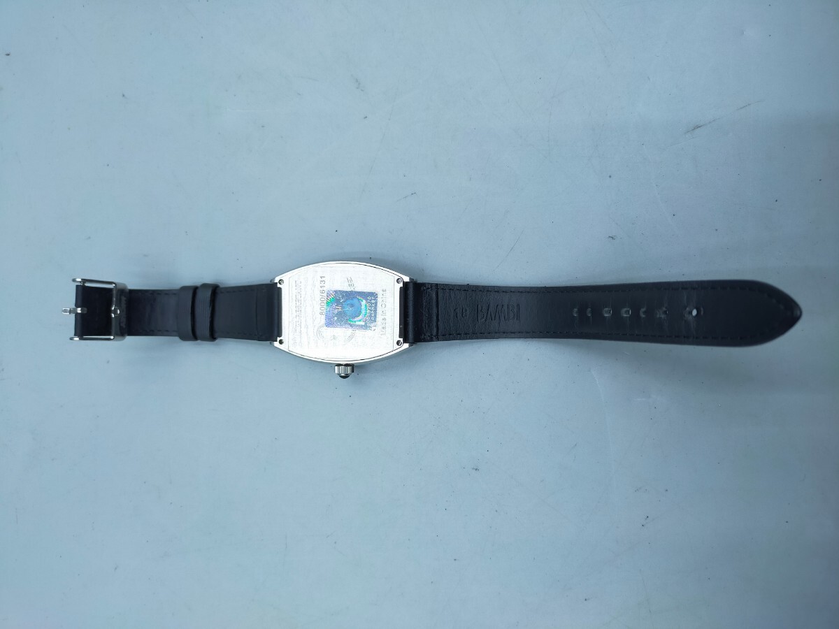 ●Disney ミッキーファンタジーアワー 手巻きアナログ腕時計 ミッキーマウス 生誕77周年 8000本限定 交換ベルト付き_画像7
