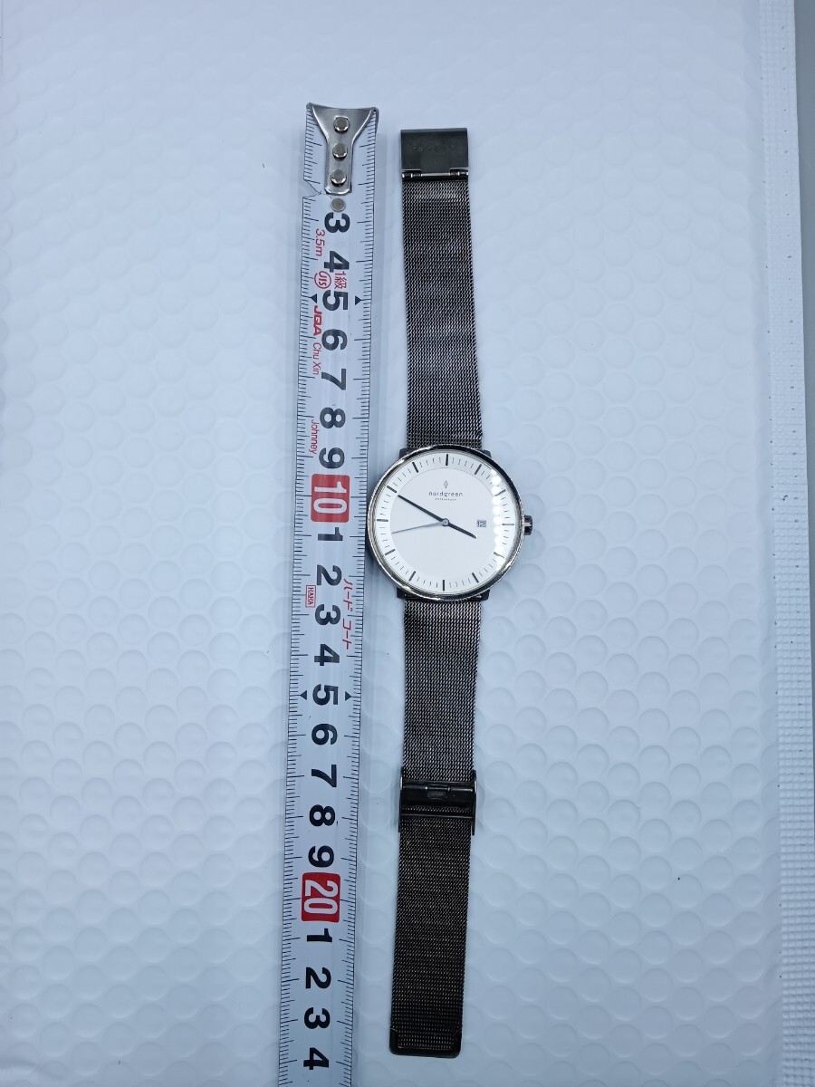 ●nordgreen ノードグリーン 腕時計 PHILOSOPHER フィロソファ ホワイトダイヤル 箱付きの画像2