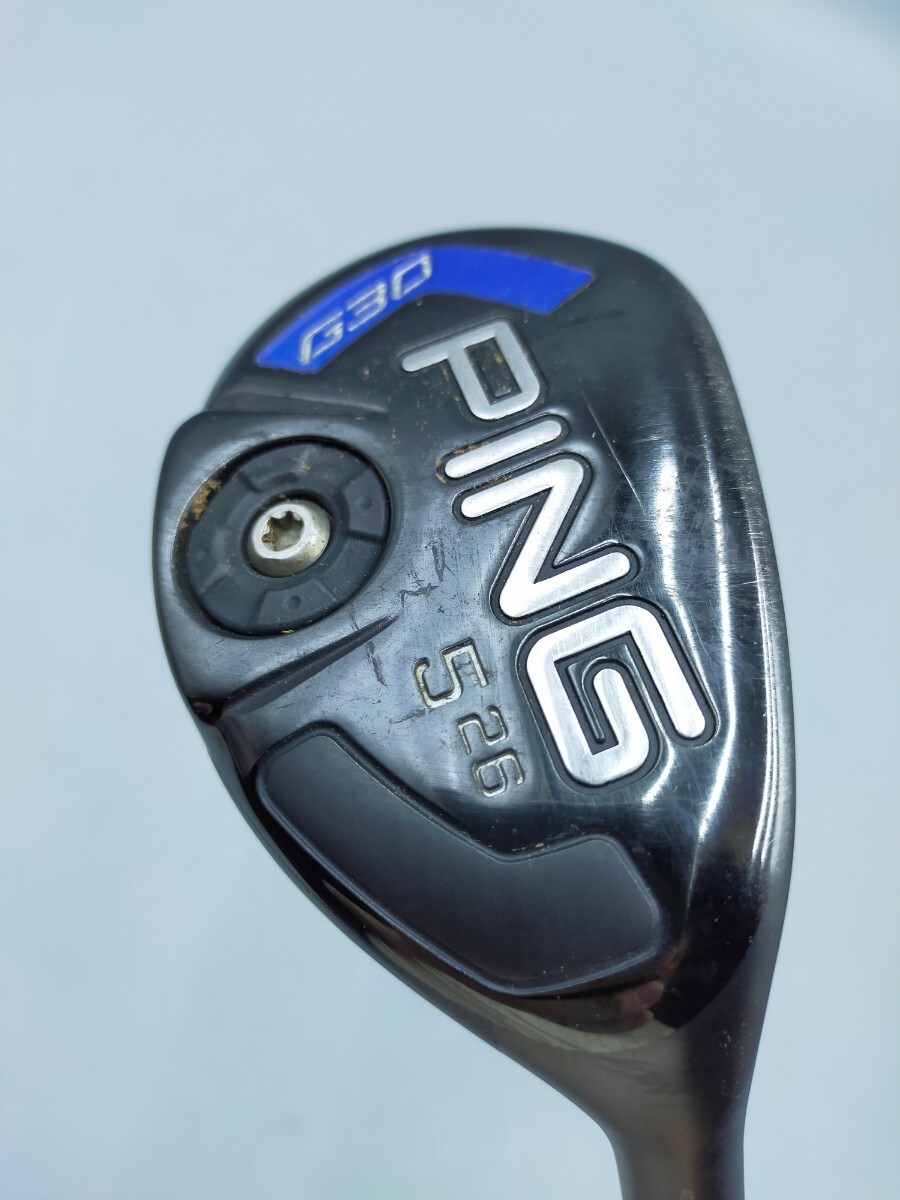 ●PING G30 ハイブリッド ユーティリティ 5U 26度 フレックスS ピン ゴルフクラブの画像2