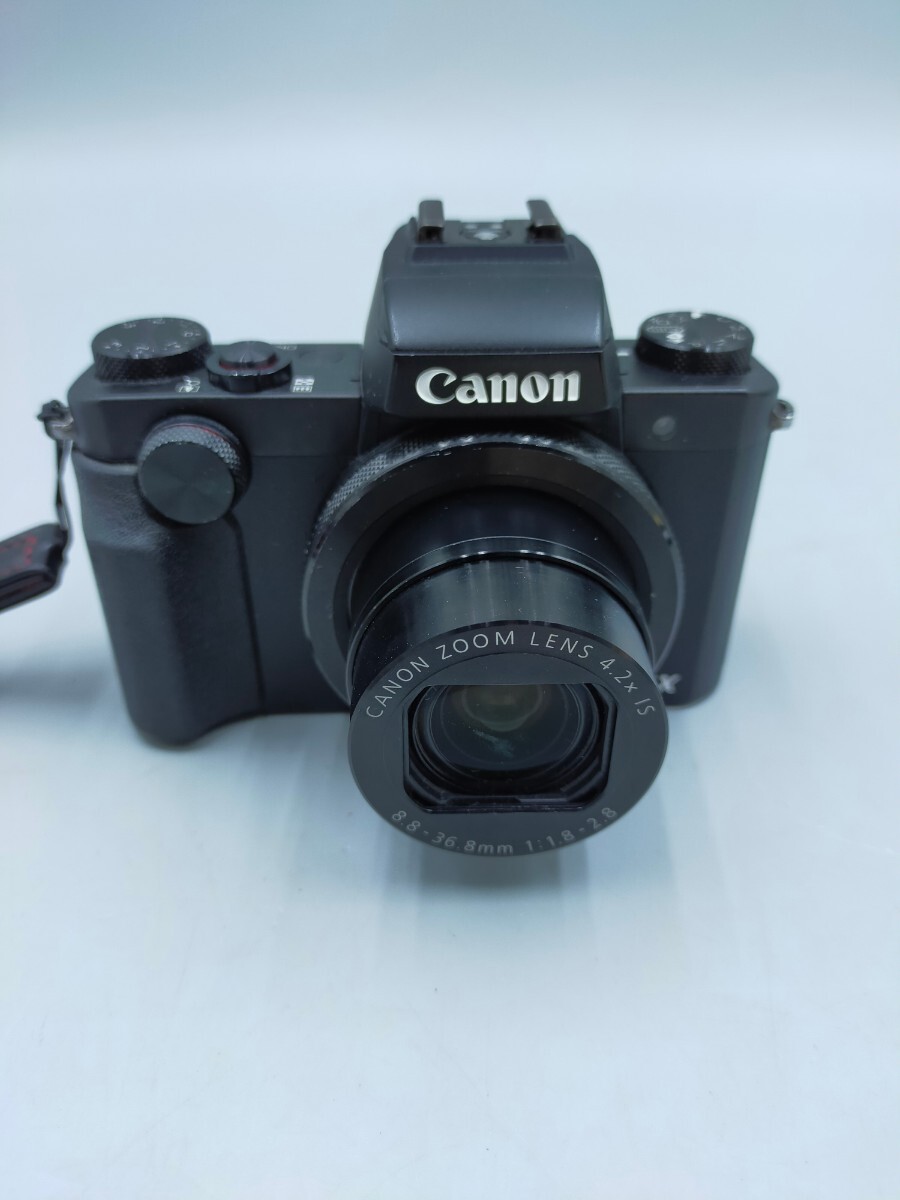 ●Canon PowerShot G5X ブラック コンパクトデジタルカメラ キャノン パワーショット_画像1