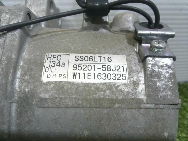 キャリィ EBD-DA65T エアコン コンプレッサー 26U 95200-58J21の画像5