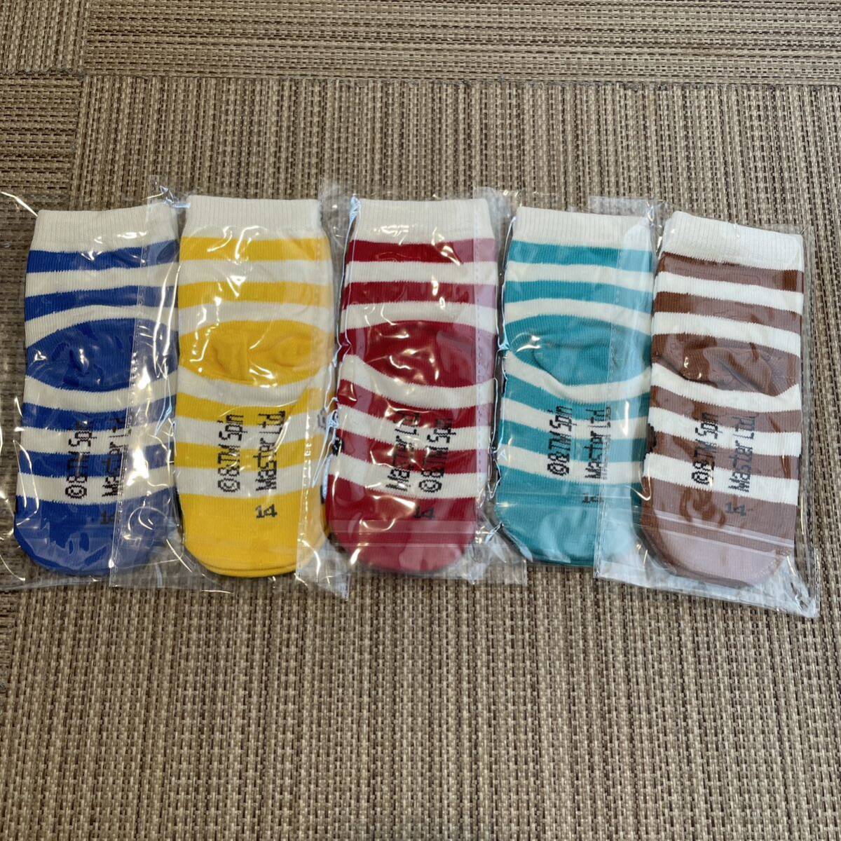  new goods unused PA1702pau Patrol child socks 18-20cm 5 pairs set 