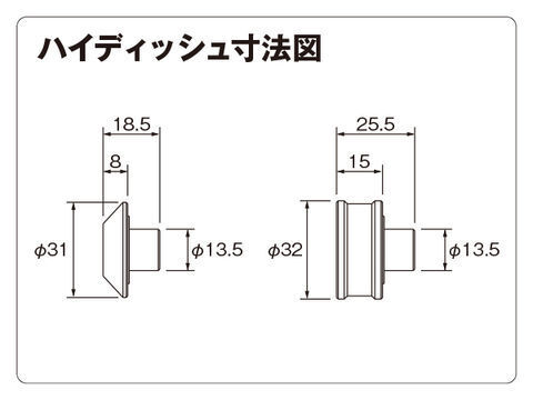 72043HWバーエンドハイディッシュ/ゴールド¥2,640 _画像2