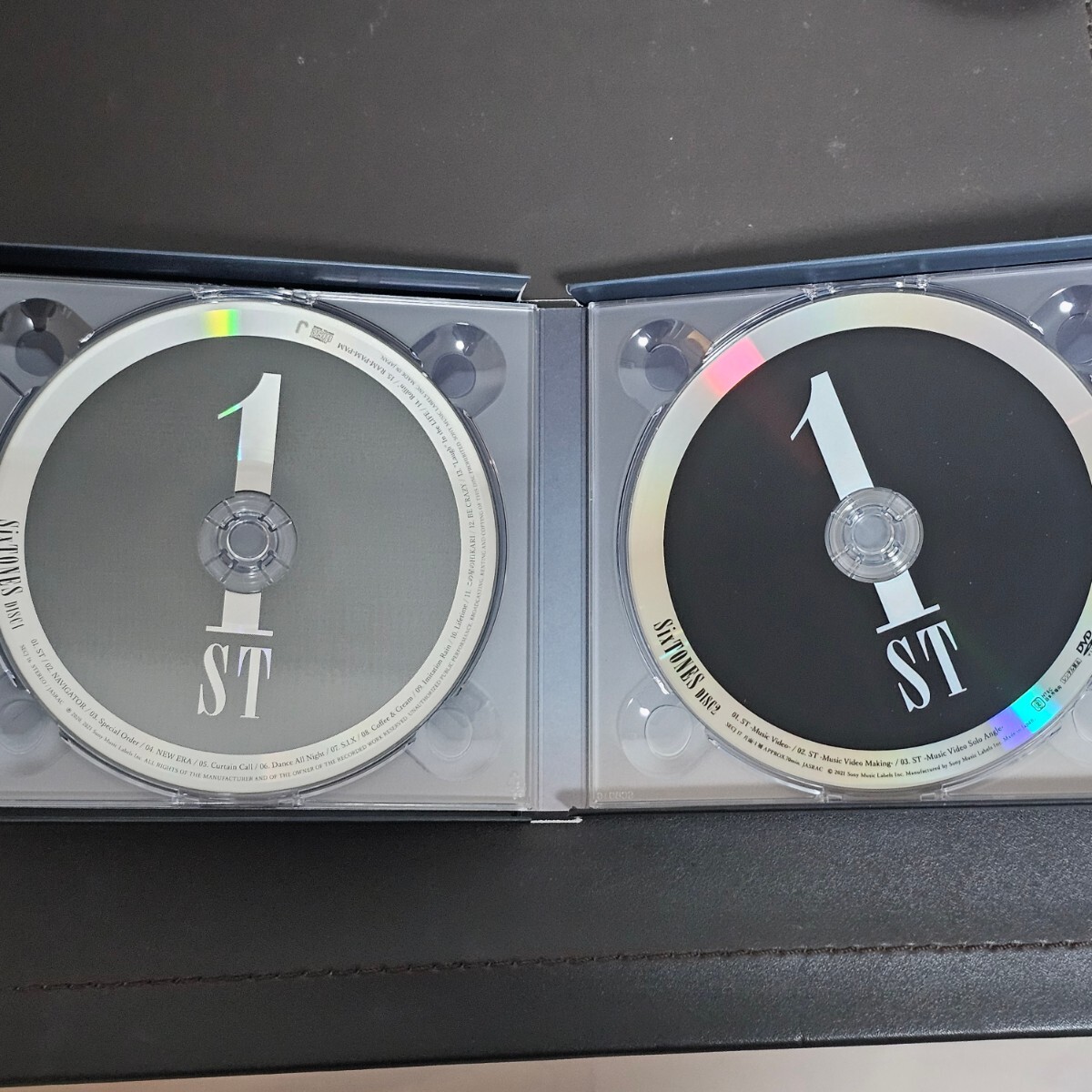 CD DVD SixTONES 1ST 初回盤A 原石盤 アルバム_画像2